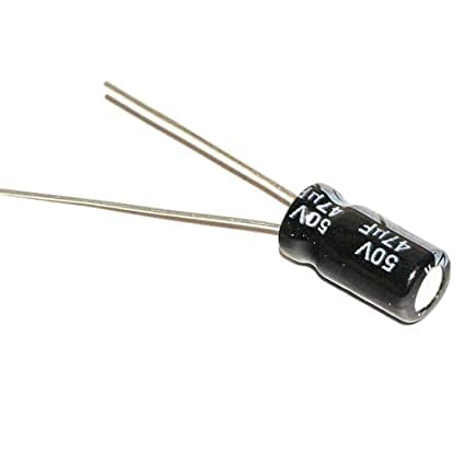 47uF/ 50V Electrolytic Capacitor (Pack of 25)