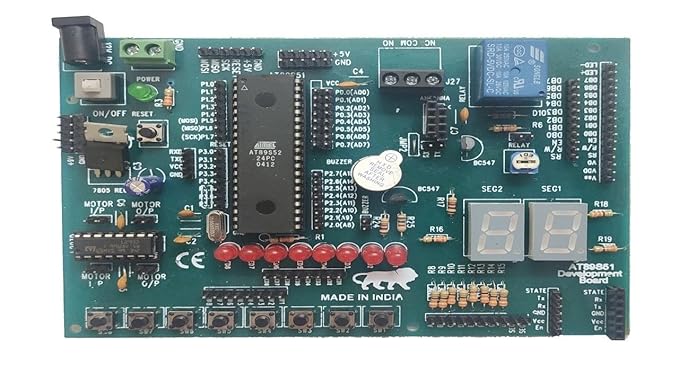 Embeddinator's 89S51/52 Microcontroller Development Board