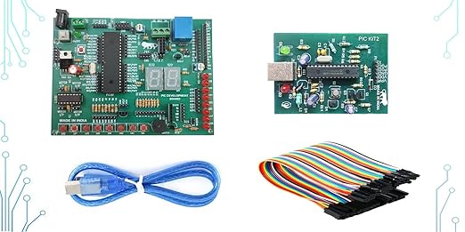 Embeddinator's PIC16FXX Development Board & PIC KIT-2 Programmer Set