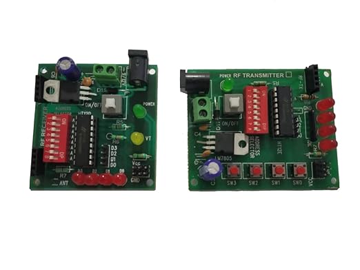 RF Wireless Encoder & Decoder Board With HT12D & HT12E IC For 315/433/434/435/866 ASK Module