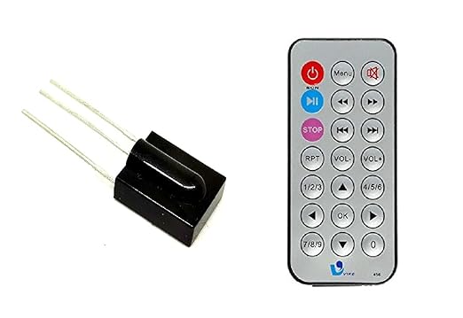 TSOP 0038 IR Receiver Sensor with Remote